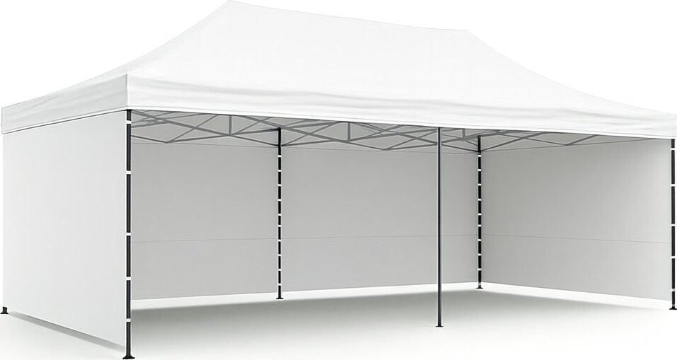 Aga Nůžkový stánek 3 × 6 m, bílý