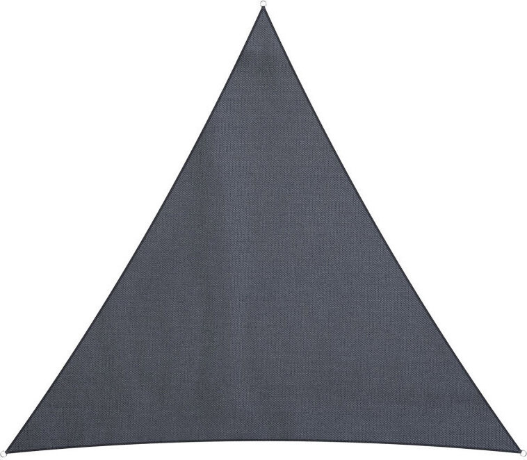 Plonos PL-886 Sluneční stínicí plachta trojúhelník 4 × 4 × 4 m, šedá