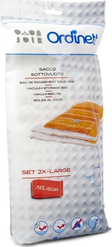 ORDINETT Vrece vákuové 2 ks 100 × 70 cm