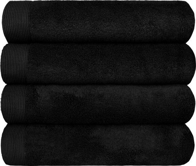 SCANquilt uterák MODAL SOFT čierny 100 × 50 cm