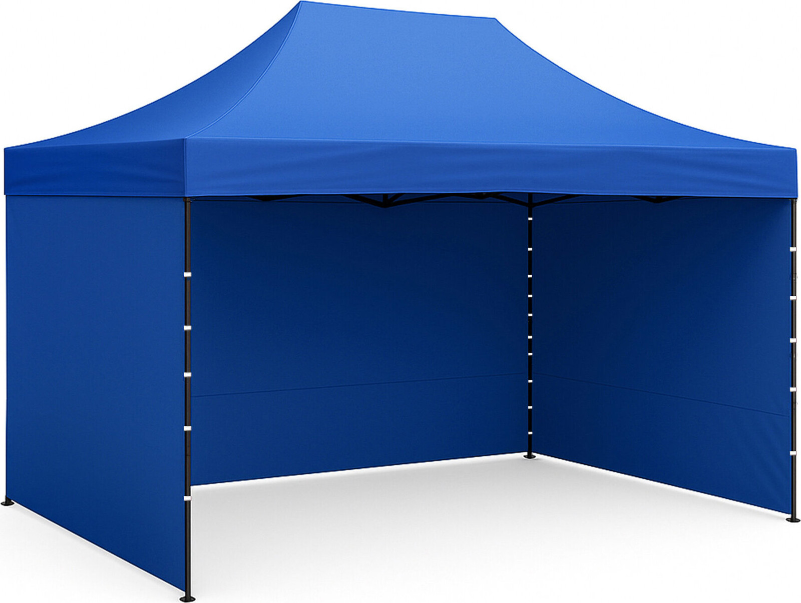 Aga – Nožnicový stánok, 3 × 4,5 m, modrý