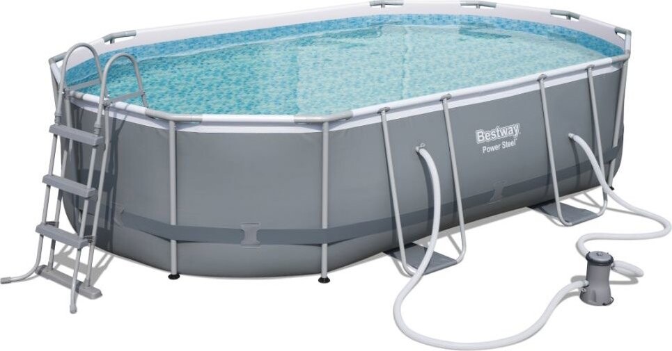 Bestway – Bazén s konštrukciou Power steel, 4,88 × 3,05 × 1,07 m