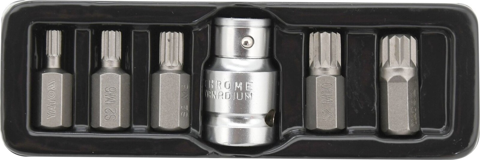 YATO Sada bitov 6 ks viaczubých YT-0414