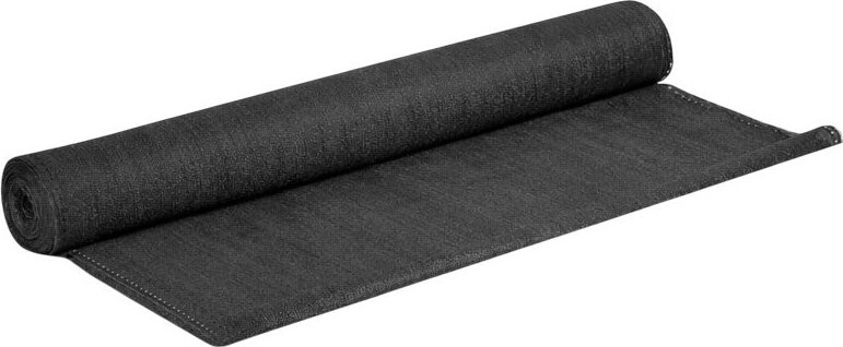 Plonos 454200 Stínící tkanina 1,5 × 25 m 110 g/m2 + 50 svorek, šedá