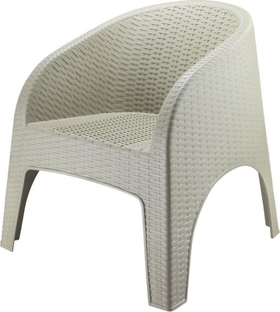 Mega Plast MP1551 Toscana 80 × 75 × 76 cm, Cappuccino