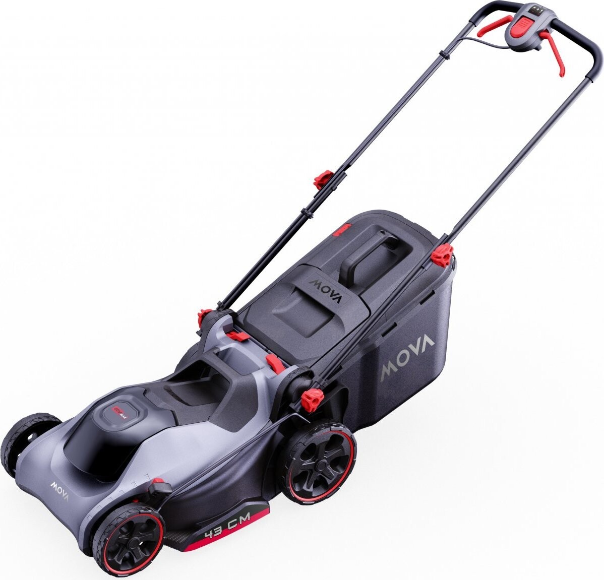 MOVA Rotačná kosačka AKU 40 V 43 cm, súprava (2× 2 Ah)