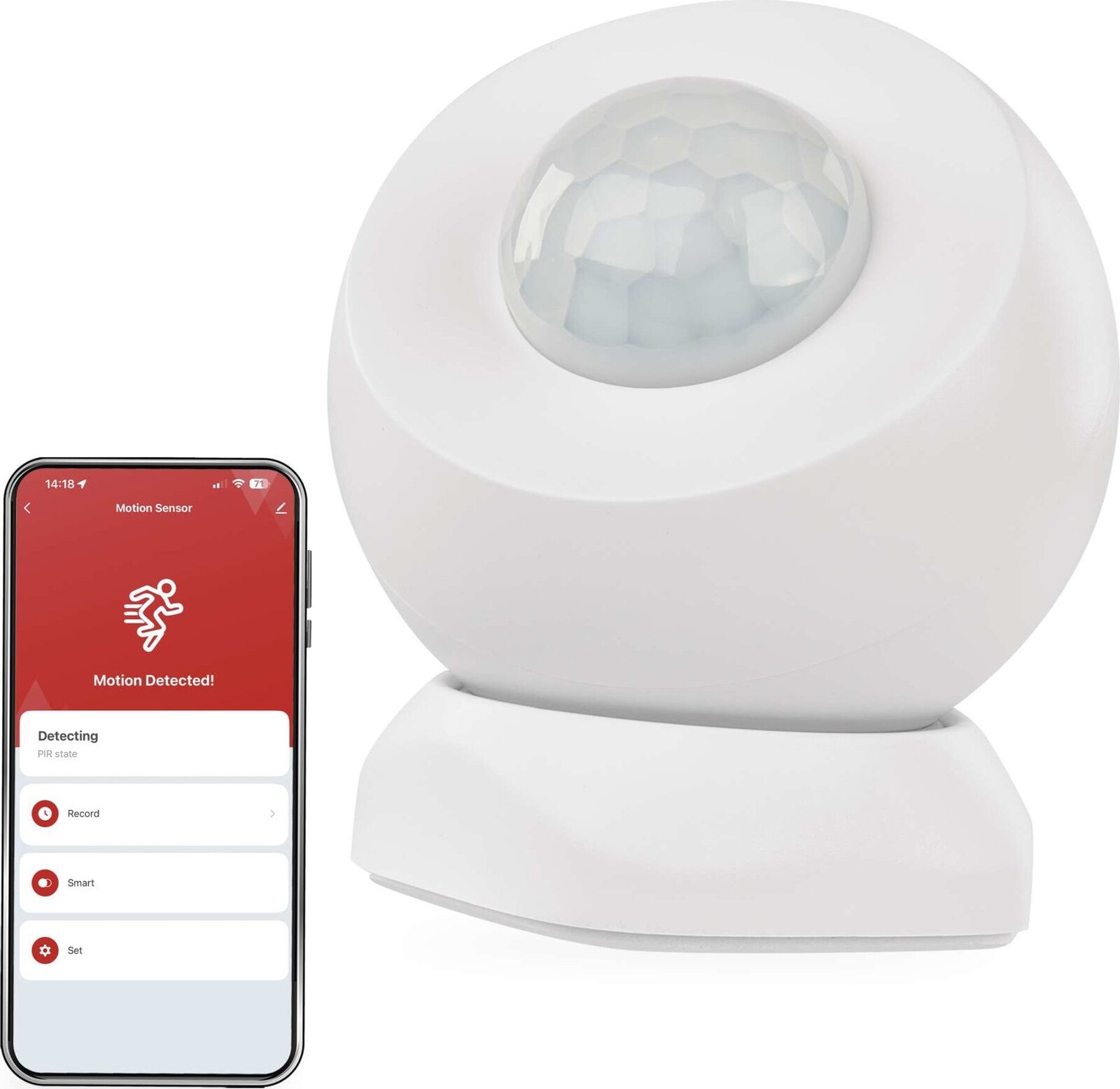 EMOS GoSmart PIR senzor (pohybové čidlo) IP20, 60°, ZigBee
