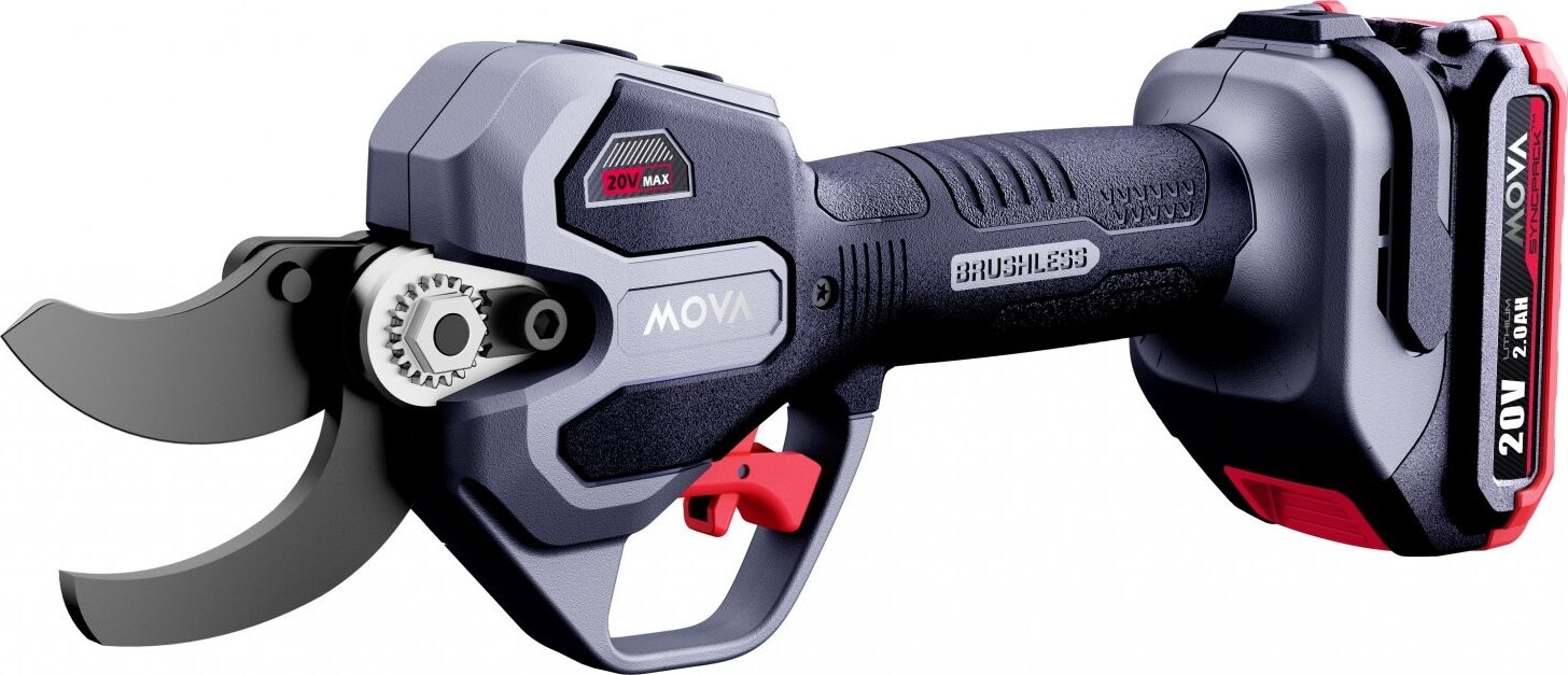 MOVA Nožnice na konáre AKU 20 V, sada (1× 2 Ah)