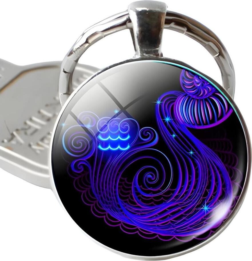 Gaira Prívesok na kľúče Zodiac 30802 Vodnár