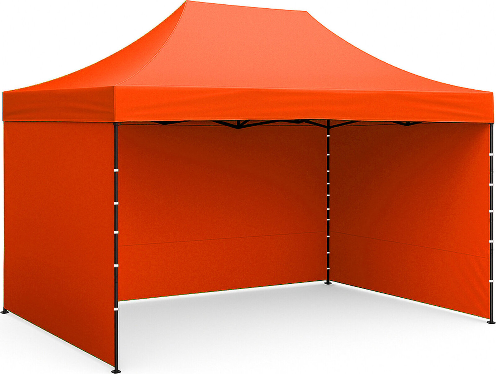 Aga – Nožnicový stánok PARTY, 3 × 4,5 m, oranžový