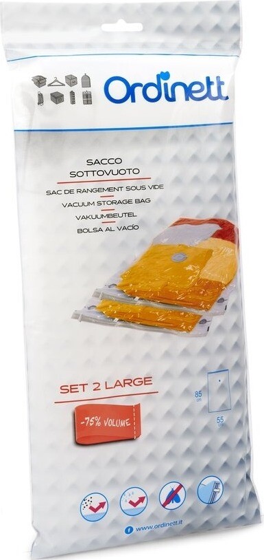 ORDINETT Vrece vákuové 2 ks 85 × 55 cm