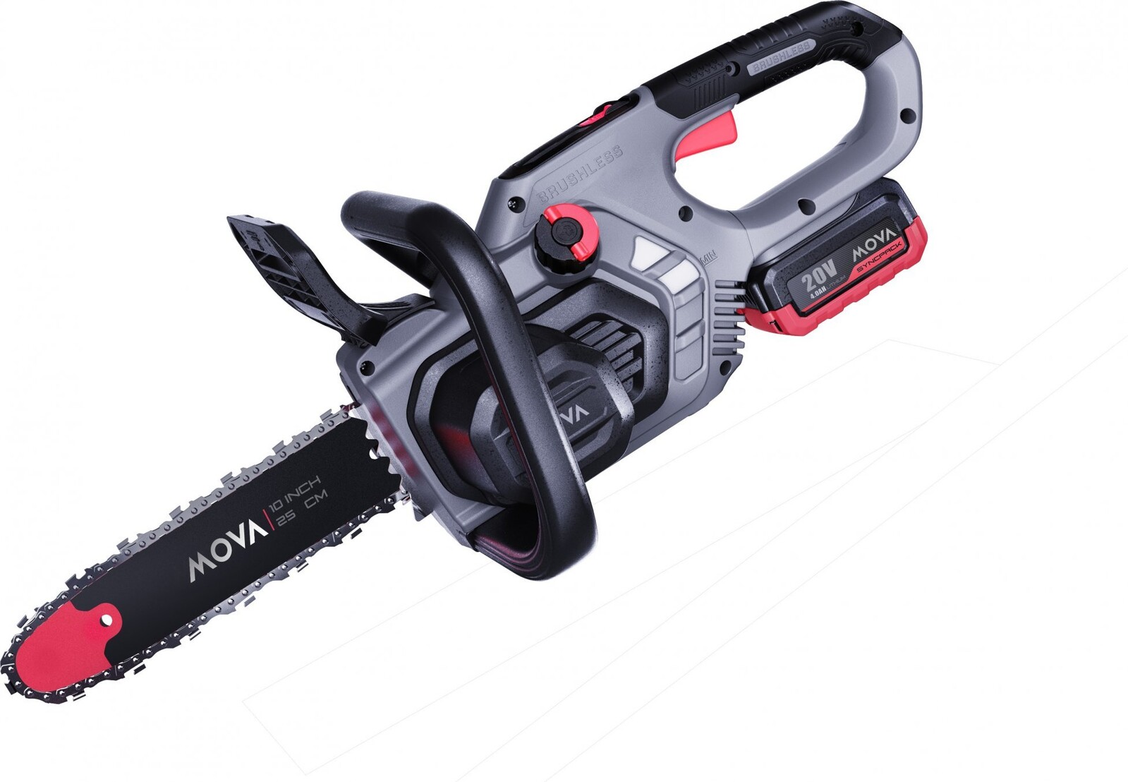 MOVA Reťazová píla AKU 20 V, sada (1× 4 Ah)