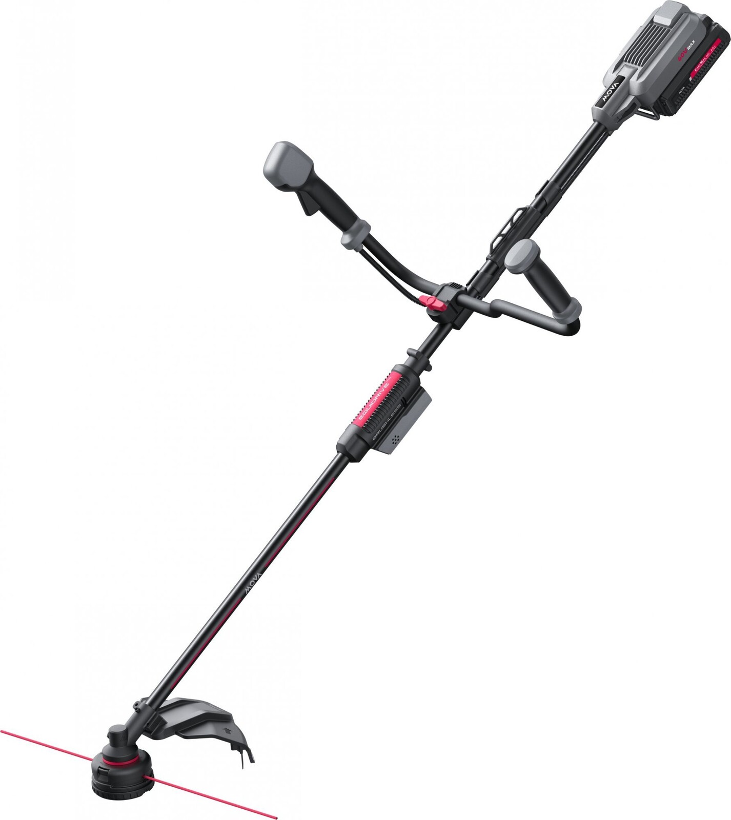 MOVA Krovinorez AKU 60 V, sada (1× 2,5 Ah)