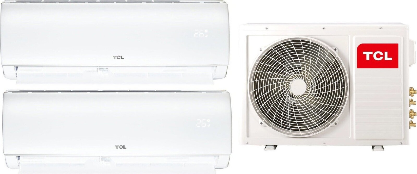 TCL FMA-18I2HD/DVO 5,1 kW + SN12F1S0 3,4 kW + SN12F1S0 3,4 kW