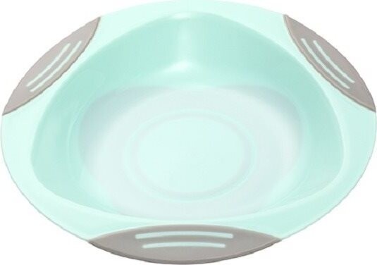 BabyOno detský tanier s prísavkou, mätový