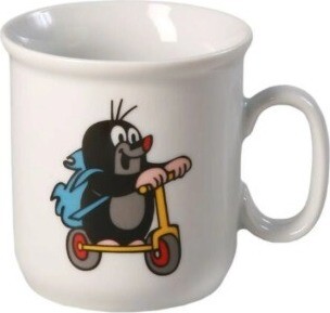 Thun Hrnček 220 ml KRTKO NA KOLOBEŽKE 1 ks porcelán