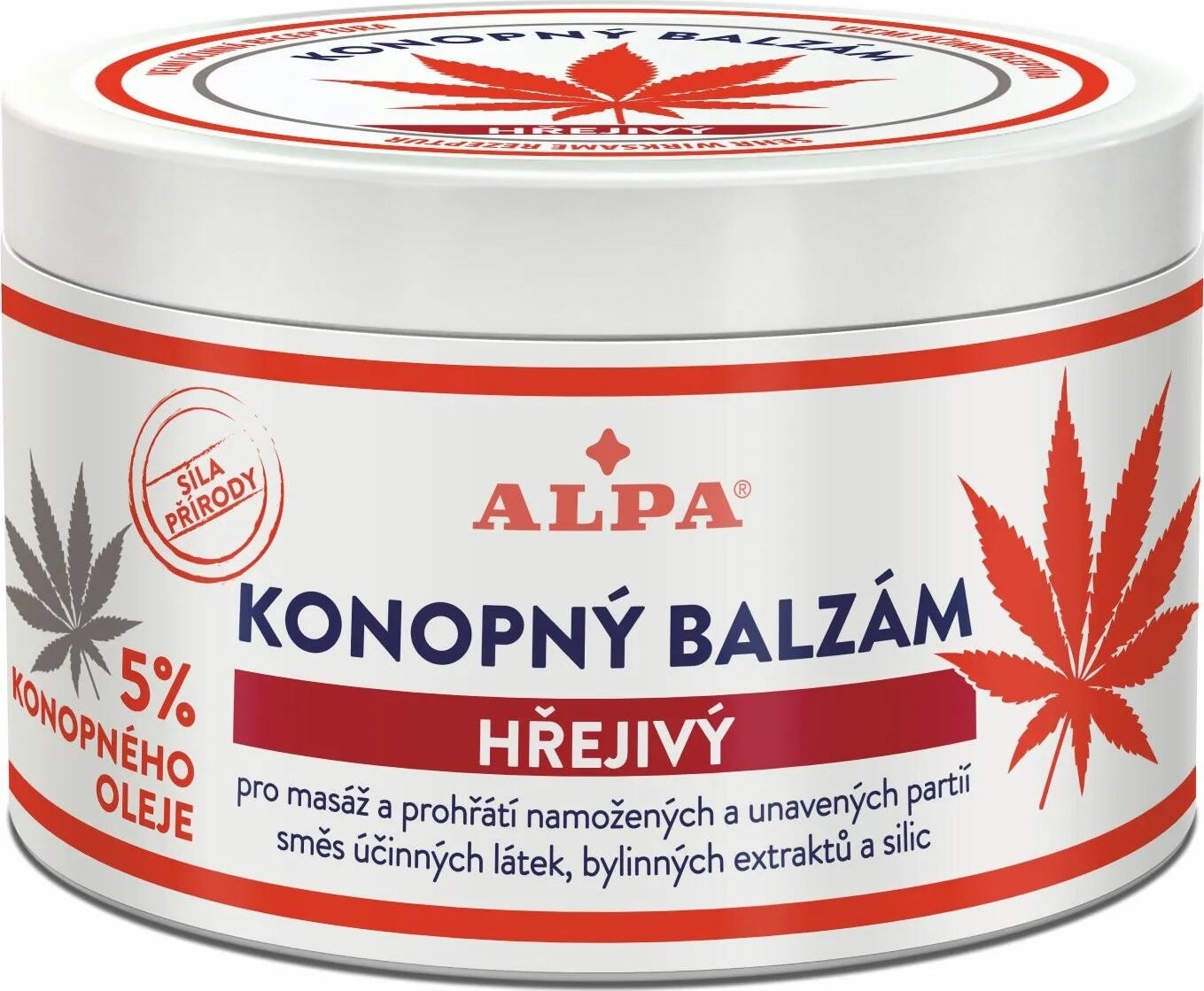 ALPA Konopný balzám hřejivý 250 ml