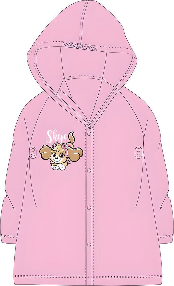 DISNEY Dívčí pláštěnka vel. 122/128 - Tlapková patrola