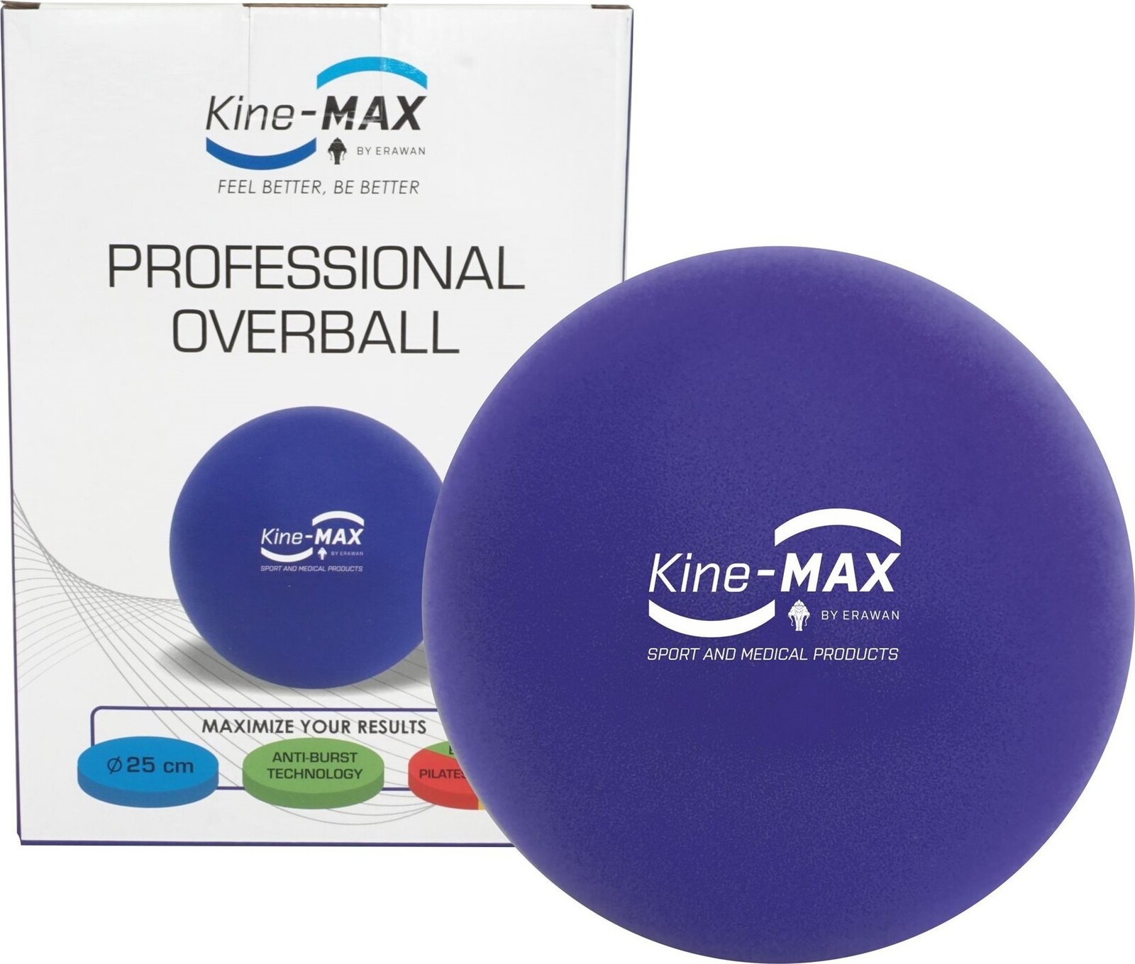 Kine-MAX Professional OverBall – modrý