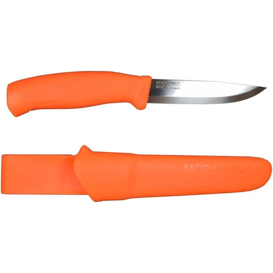 Nôž pracovný Morakniv Companion S - oranžový svietiaci