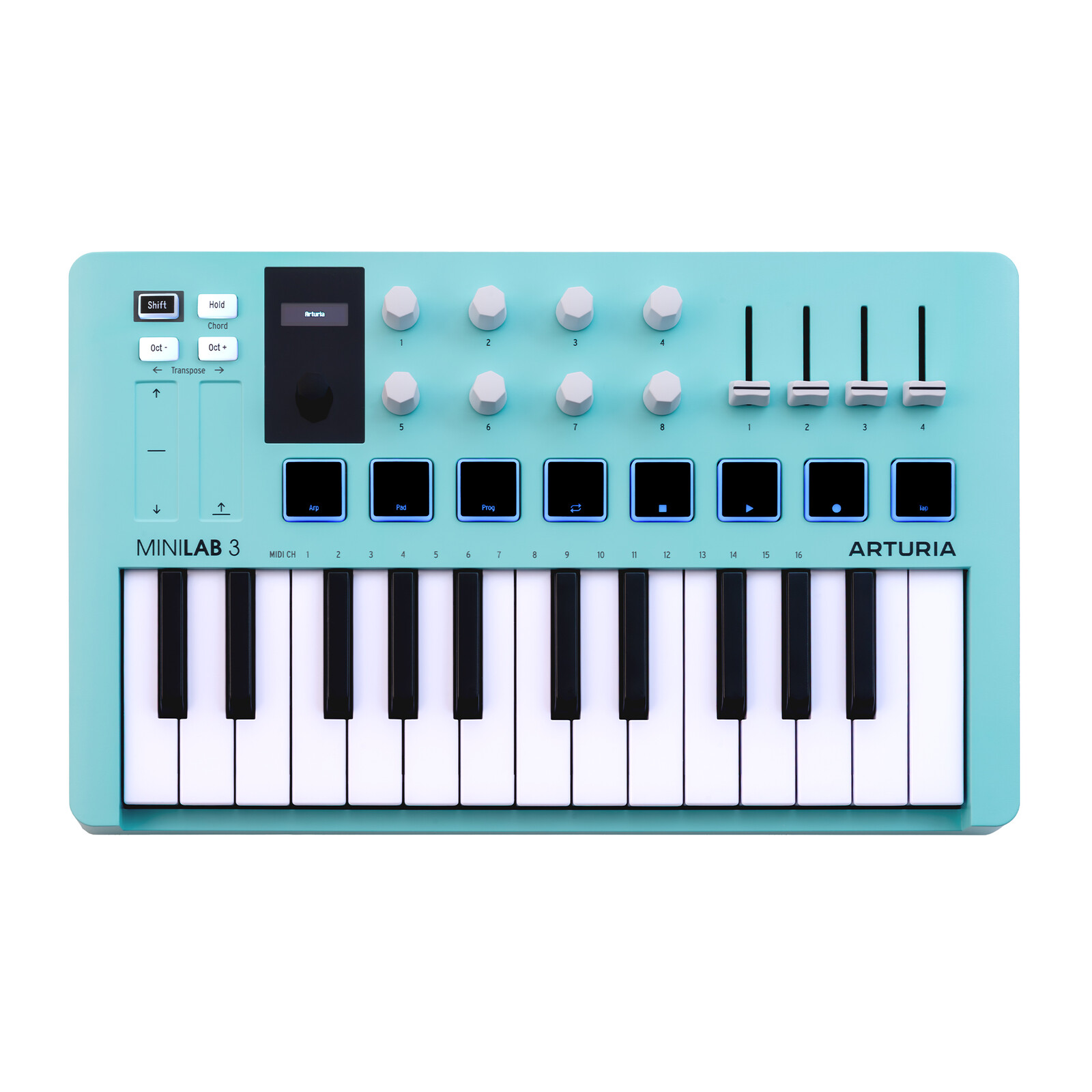Arturia MiniLab 3 Aquamarine
