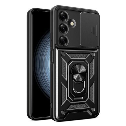 Puzdro Defender Slide Samsung Galaxy A37 5G - čierne
