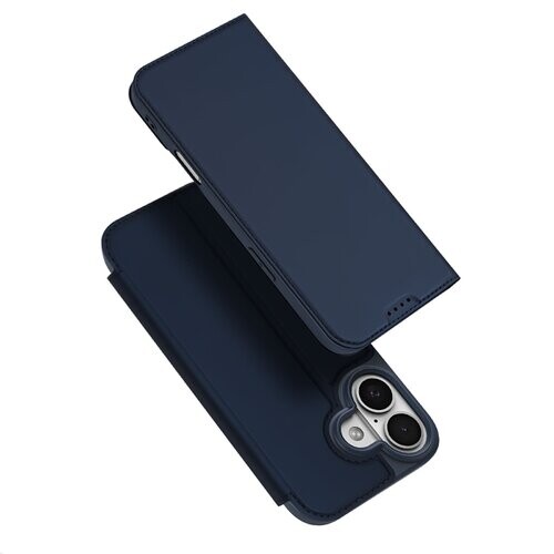 Puzdro Dux Ducis Skin Book iPhone 17 - modré