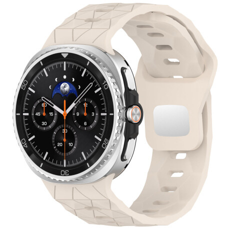BStrap Silicone Grid remienok na Samsung Galaxy Watch 8, starlight