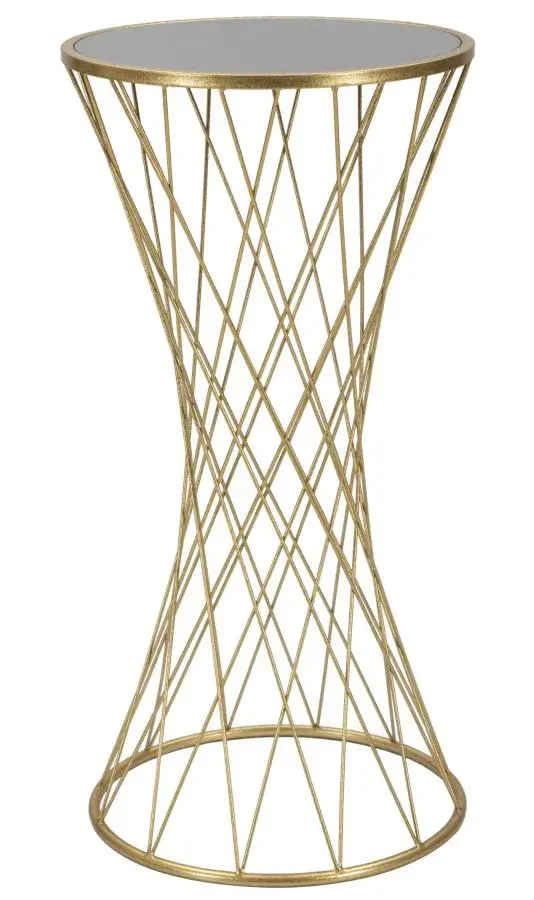 Odkládací stolek Tower 40 cm zlatý