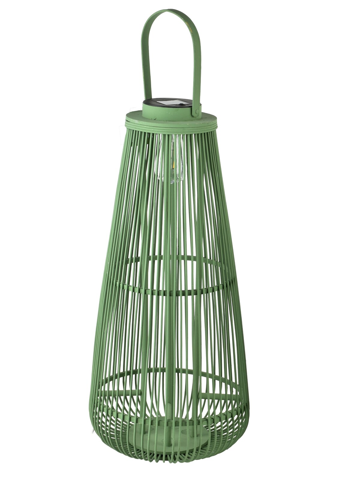 Solární LED lucerna Lucie 33x70 cm zelená