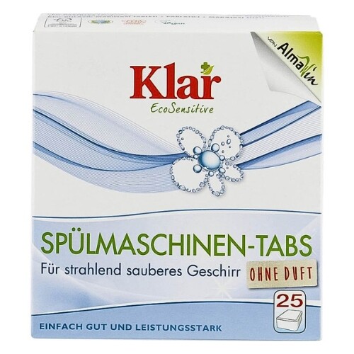 Tablety do umývačky riadu Klar 25 ks, 500g