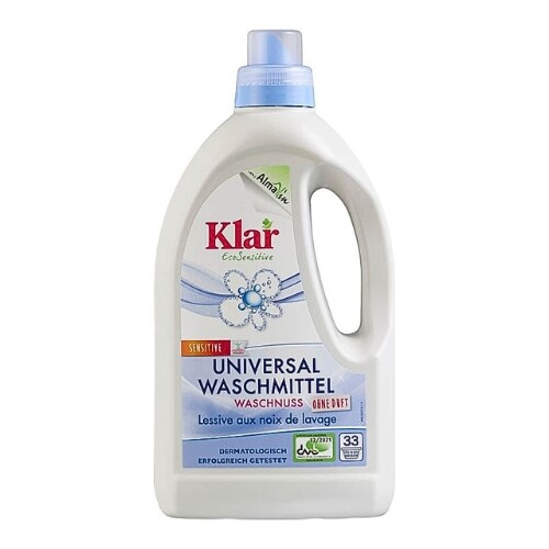 Univerzálny prací gél z mydlových orechov Sensitive Klar 1500ml