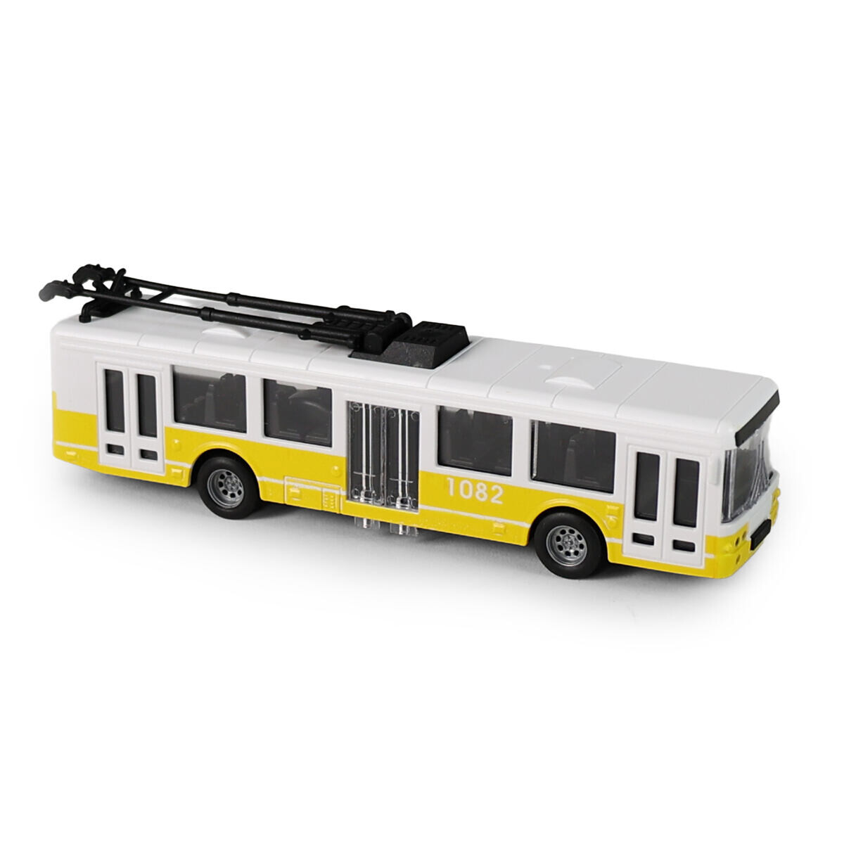 Rappa Trolejbus MHD žltý 16 cm