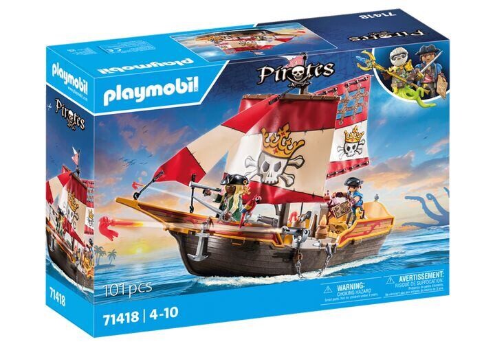 Playmobil Pirátska loď