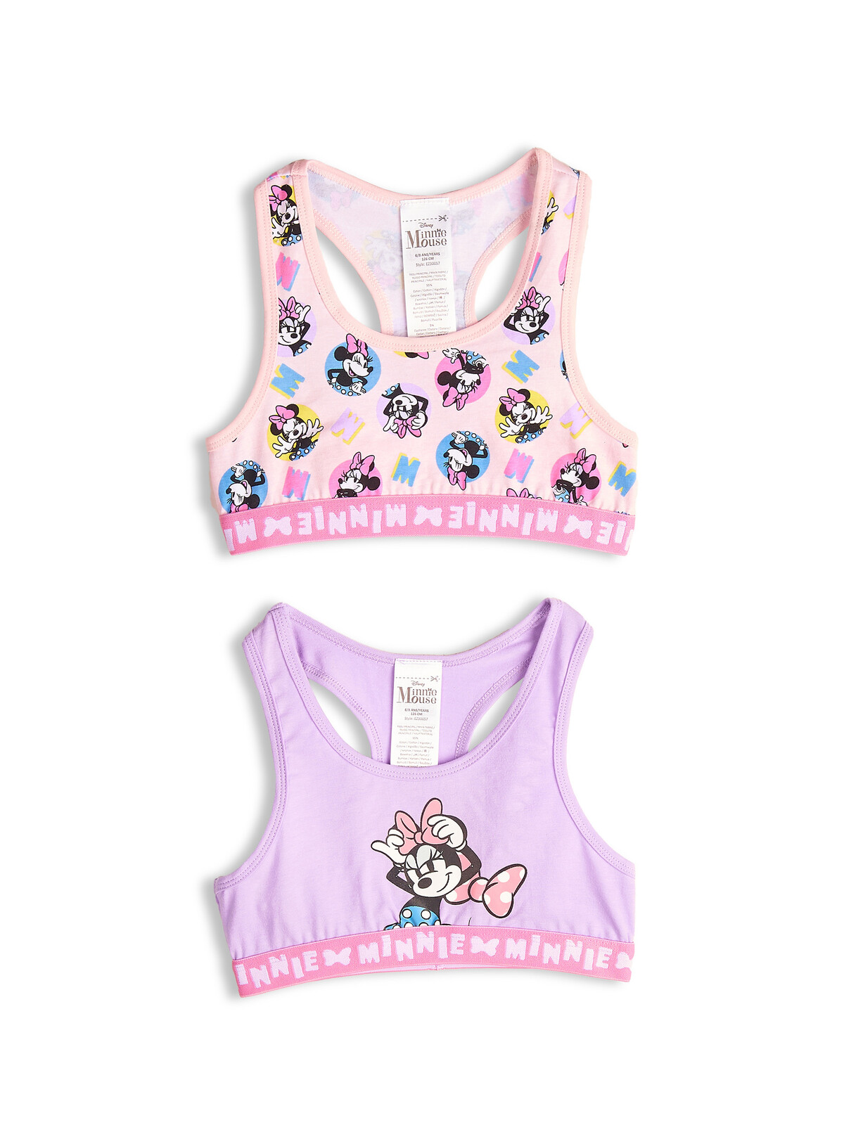 GATE Balenie 2 detských krátkych tielok Minnie Mouse