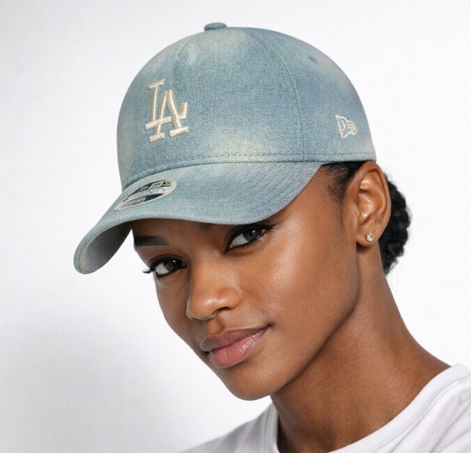 Dámska Šiltovka New Era 9Twenty Woman Aframe Denim LA Dodgers Cap - UNI