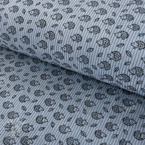 Menčester STRETCH Little hedgehog old blue