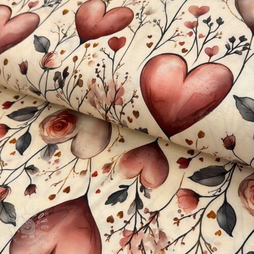Úplet VISCOSE LYCRA HEAVY Combi design B