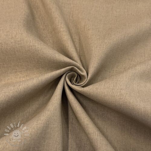 Viskóza s ľanom SPANDEX taupe