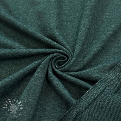 Teplákovina dark green melange