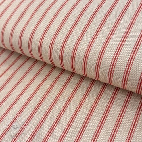 Dekoračná látka Linenlook Vincennes rouge