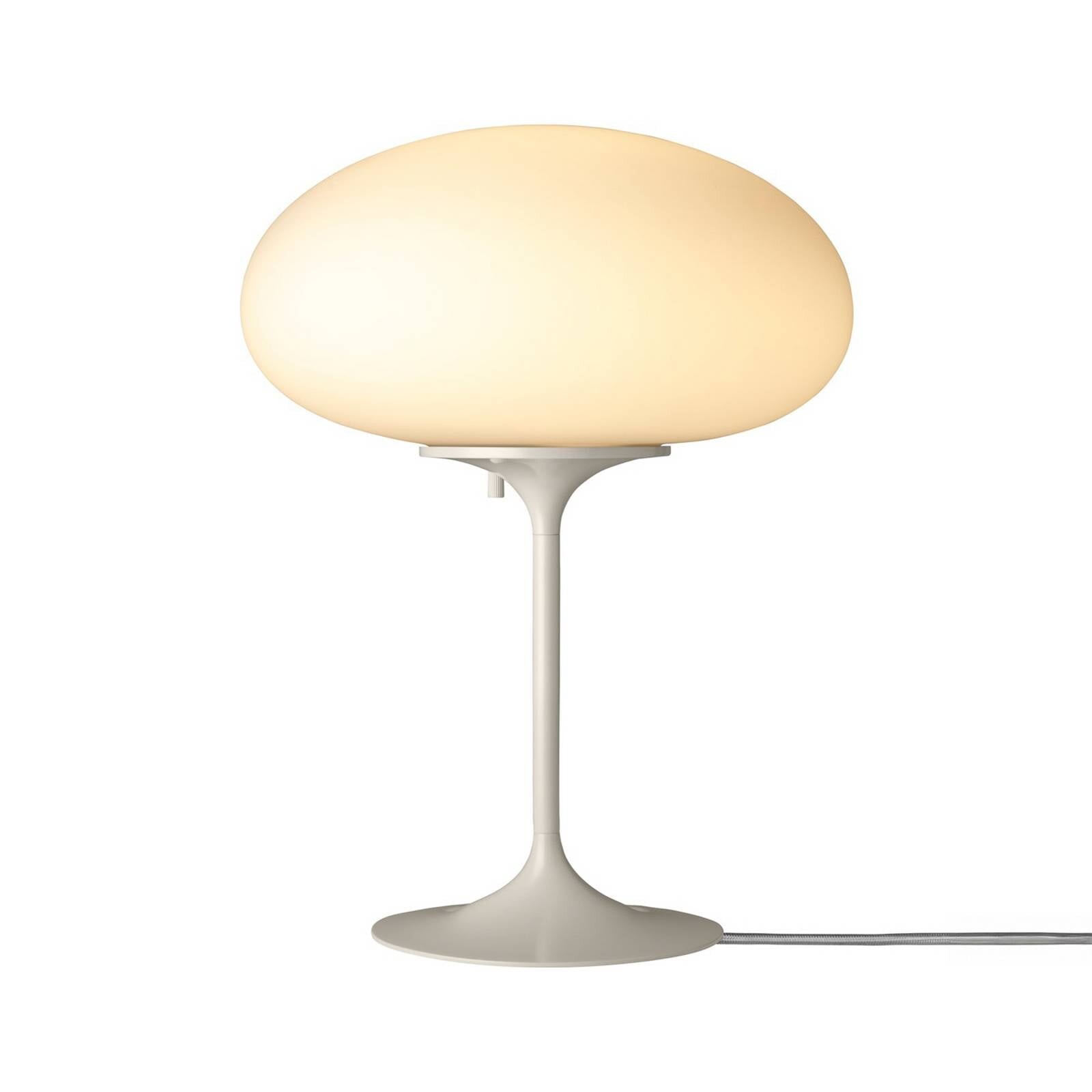 Gubi Stolová lampa Stemlite, šedá, výška 42 cm, stmievateľné