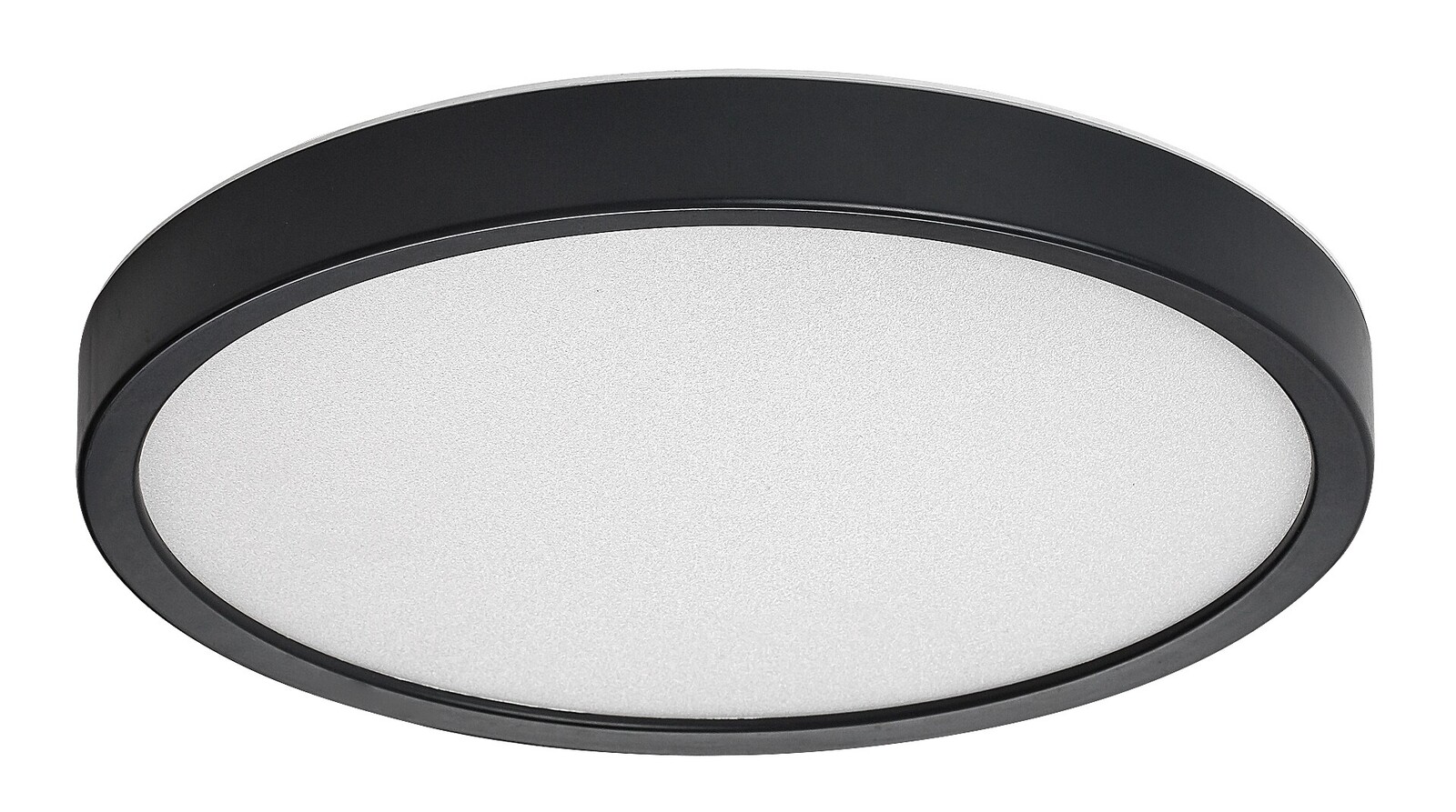 Rabalux Antracitové stropné LED svietidlo Maurec 290mm 18W IP44 CCT 75081