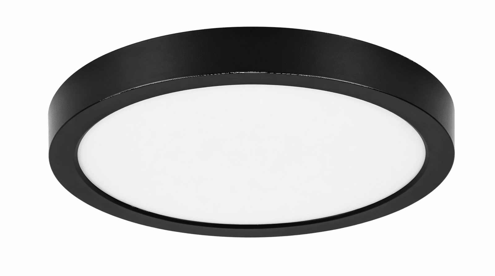 Rabalux Čierne stropné LED svietidlo Shaun Plus okrúhle 300mm 30W IP44 75076