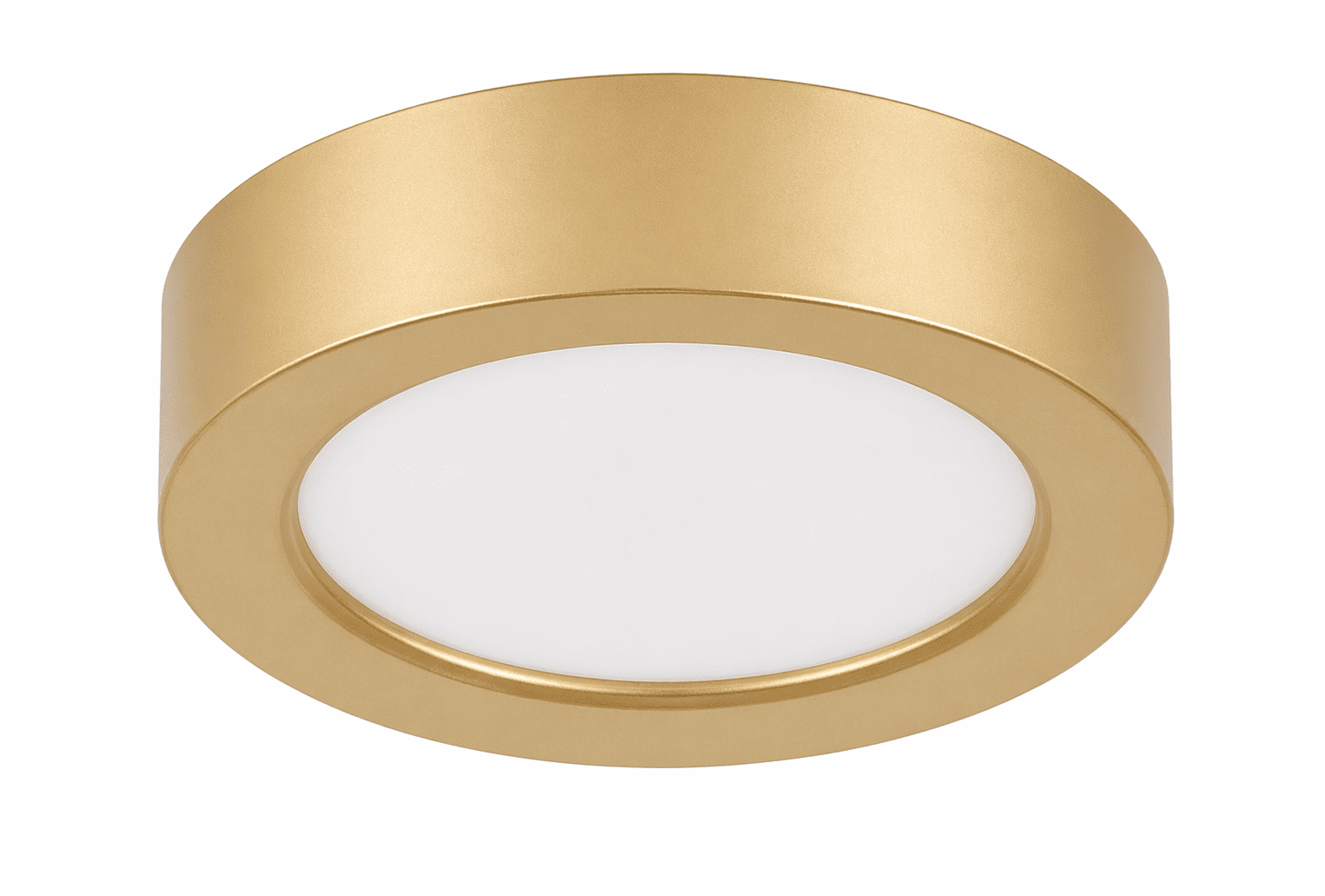 Rabalux Zlaté stropné LED svietidlo Shaun Plus okrúhle 120mm 7W IP44 75077
