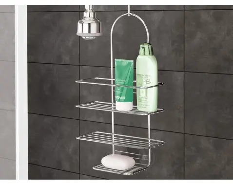 Regál do sprchy Reflex Luxy 3, chrometherm%