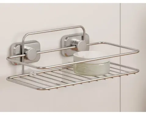 Kúpeľňová polička Reflex Luxy 1, chrometherm%