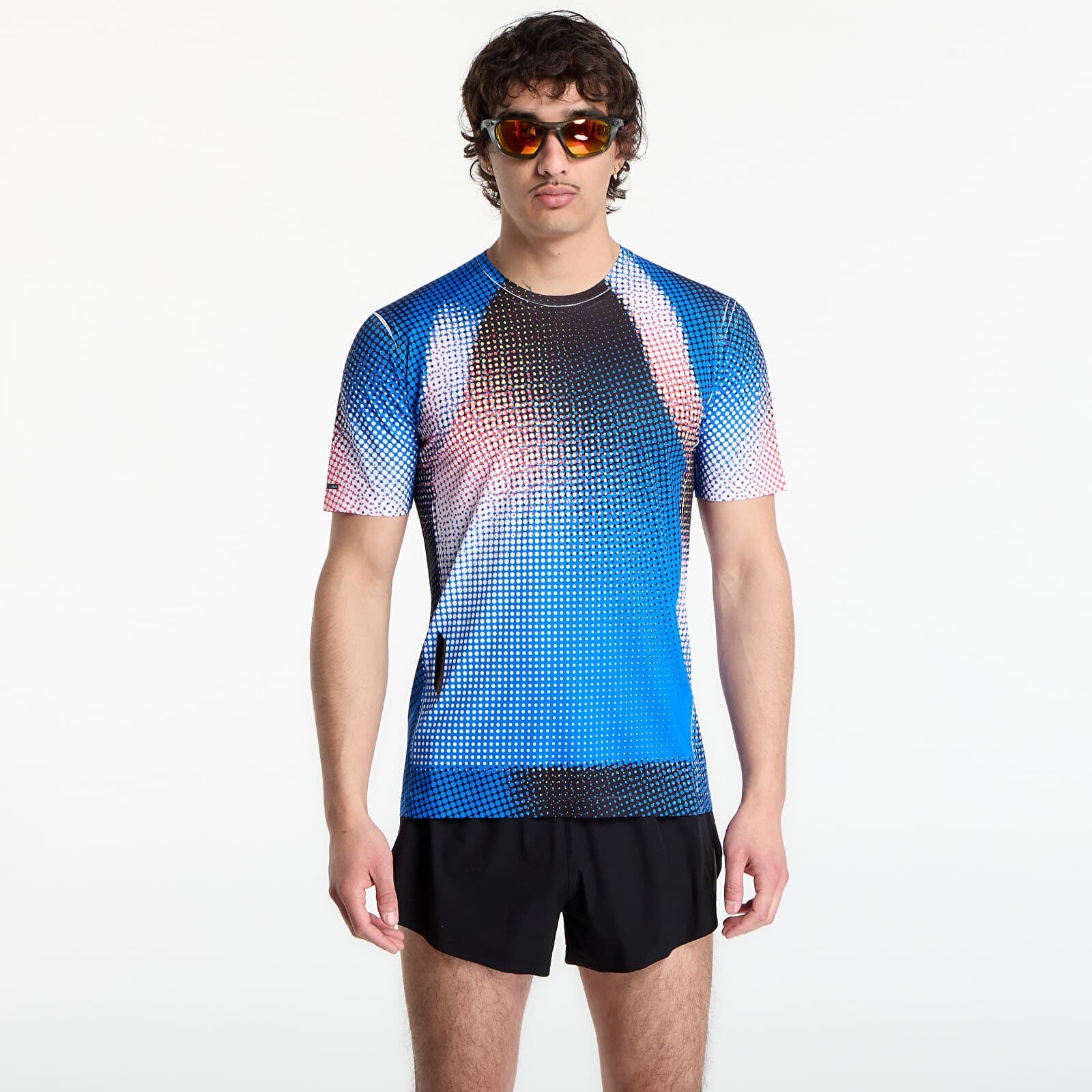 Tričko SOAR Printed Tech T Blue/ Black Dots M