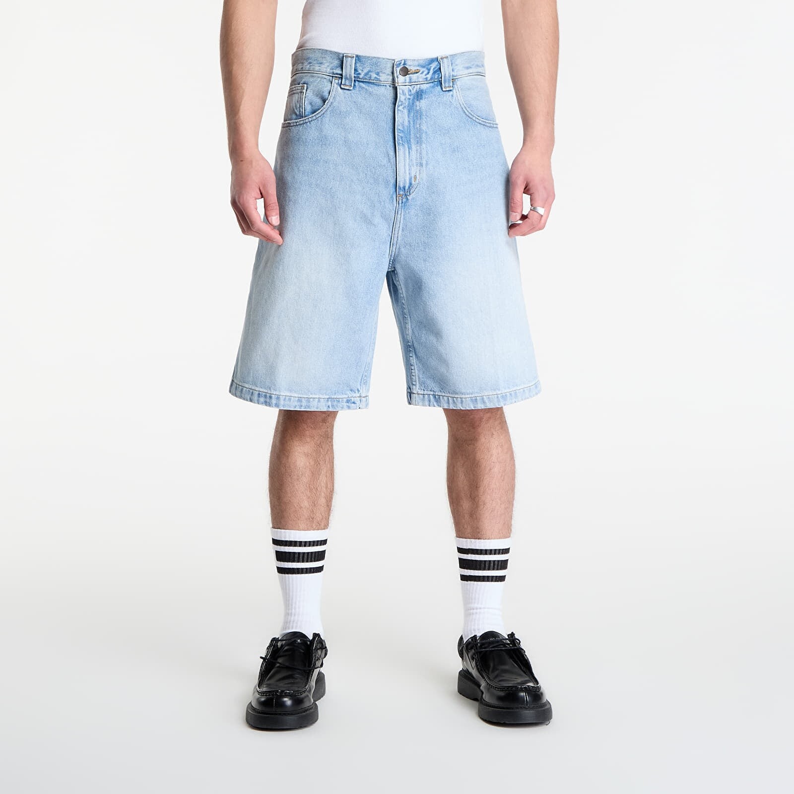 Šortky Carhartt WIP Brandon Short Blue XXL