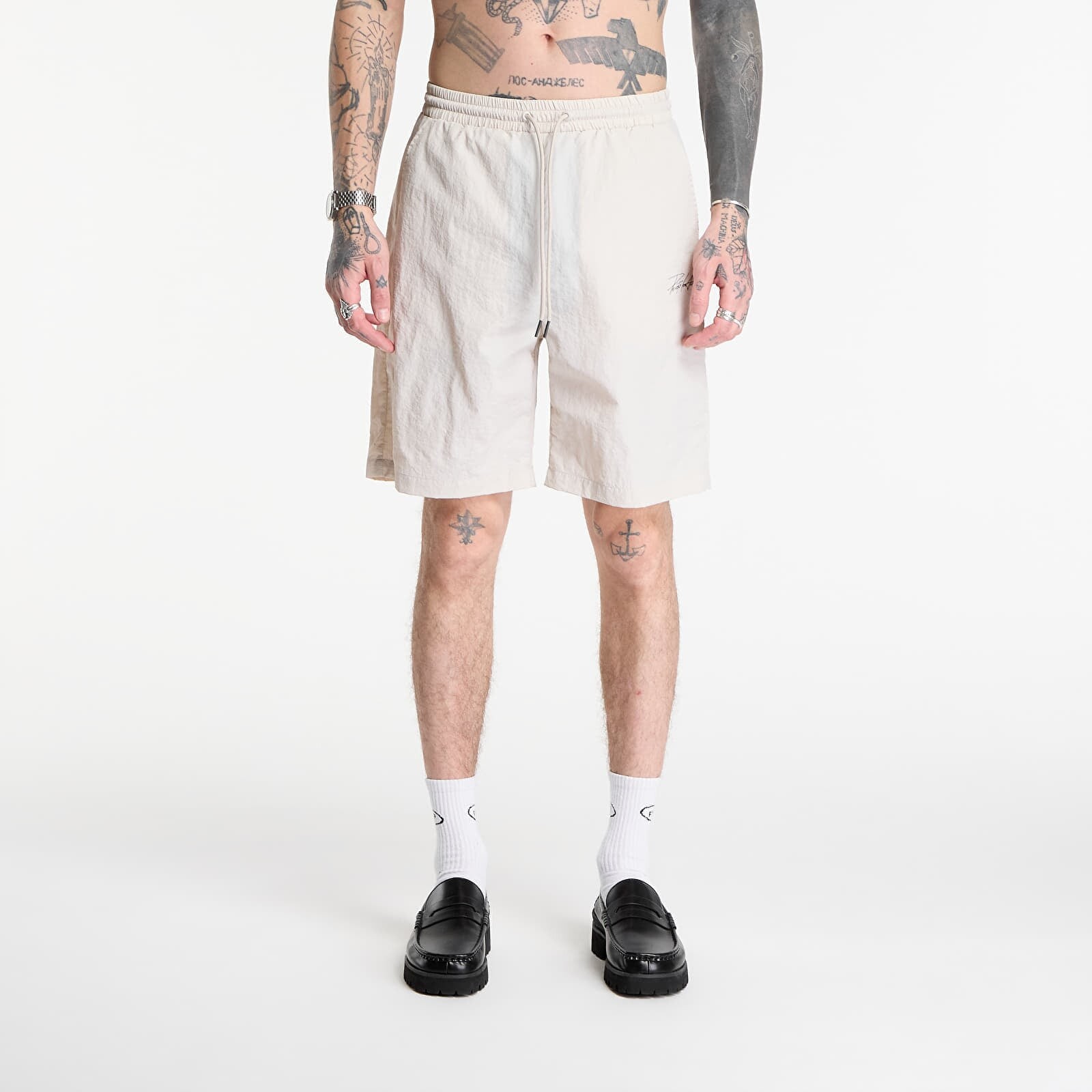Šortky Prosto Shorts Club Beige M